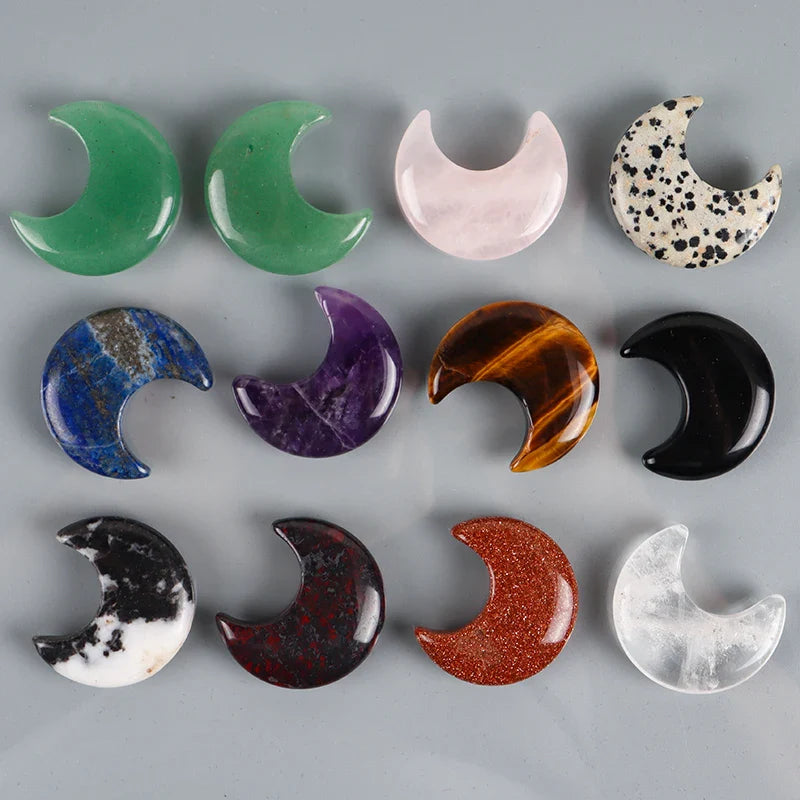 Assorted Crystal Moons