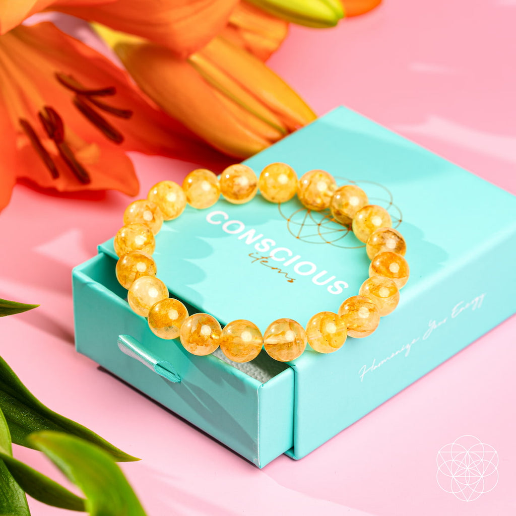 The Master Reset – Golden Healer Quartz Bracelet