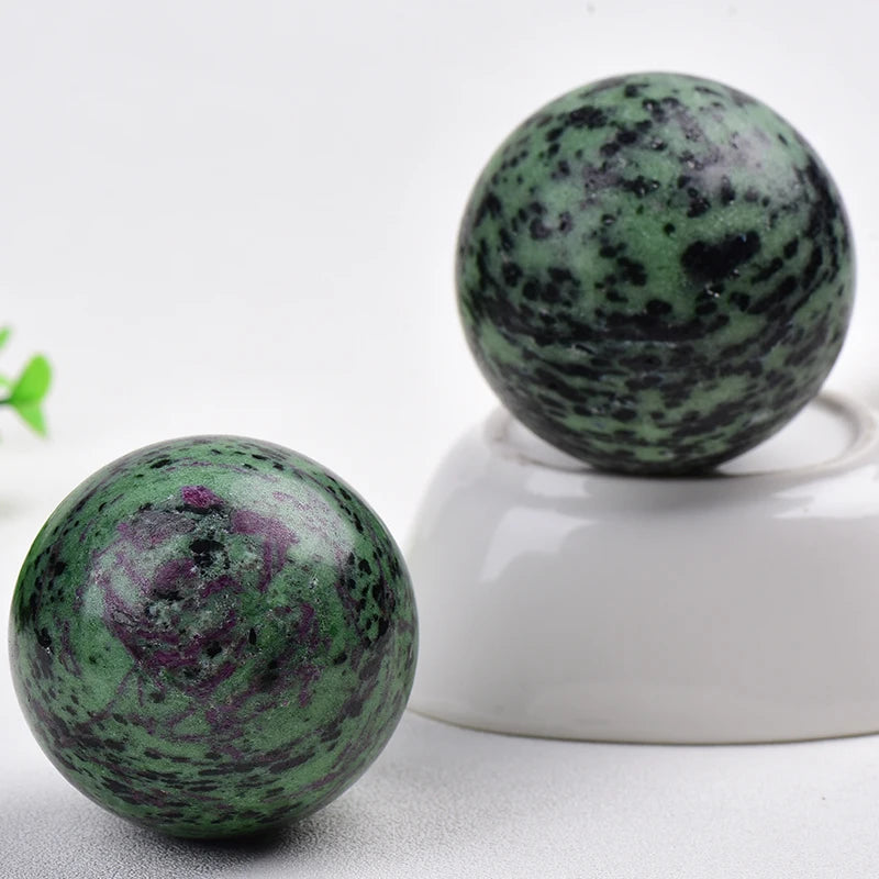 1PC Natural Dream Amethyst Ball Polished Globe Massaging Ball Reiki Healing Stone Home Decoration Exquisite Gifts Souvenirs Gift