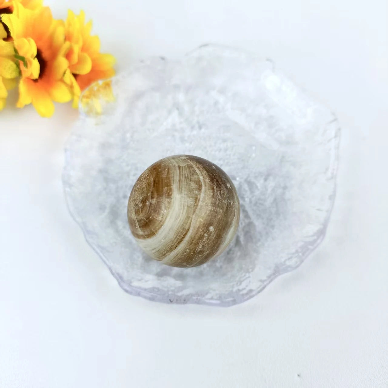 Factory Price High Quality Stone Natural Energy Mixed Material Sphere for Meditation or Spiritual Healing