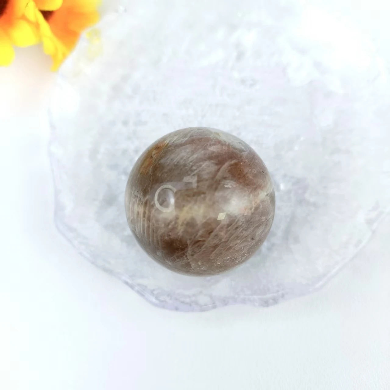 Factory Price High Quality Stone Natural Energy Mixed Material Sphere for Meditation or Spiritual Healing