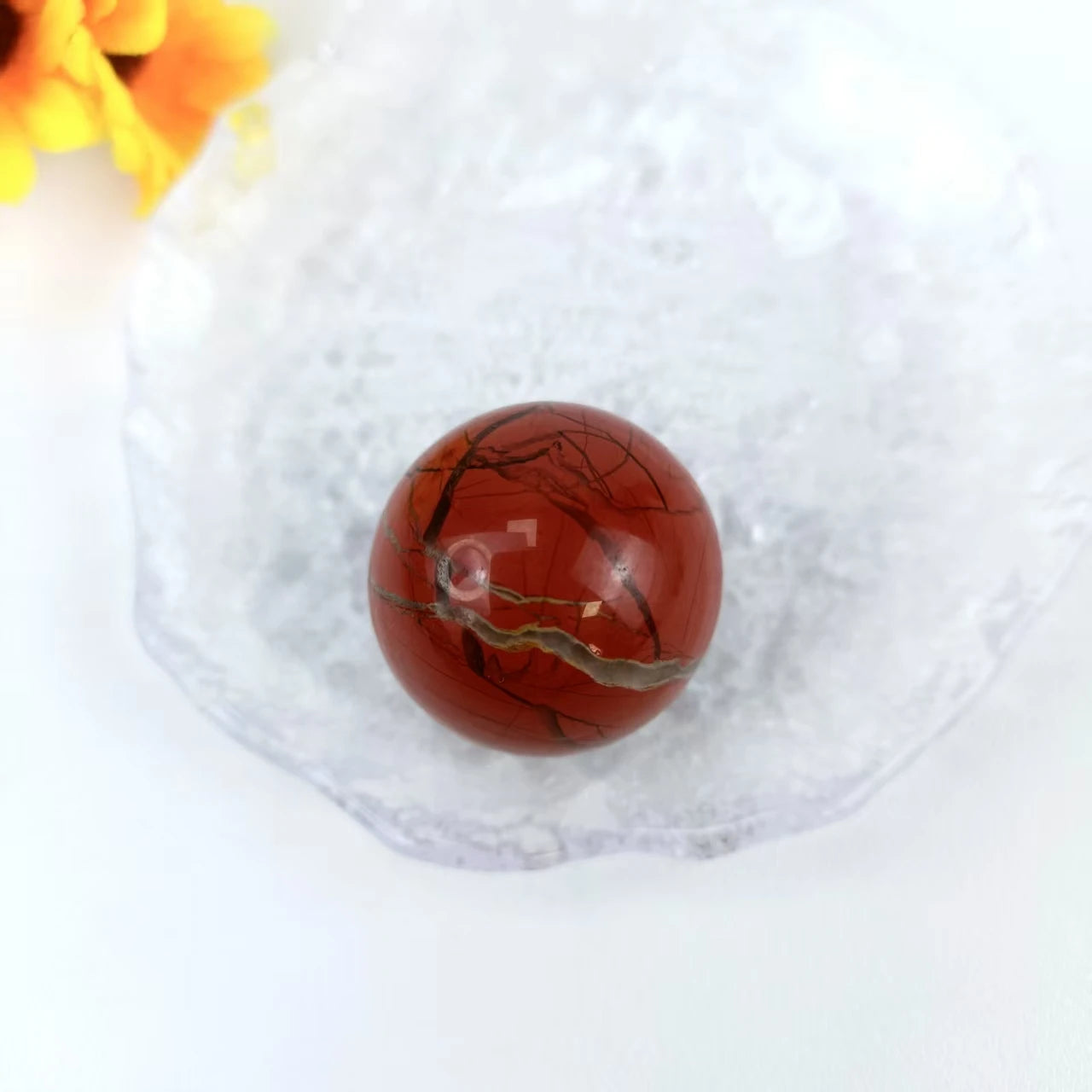 Factory Price High Quality Stone Natural Energy Mixed Material Sphere for Meditation or Spiritual Healing