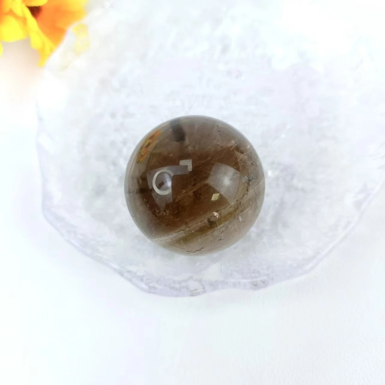Factory Price High Quality Stone Natural Energy Mixed Material Sphere for Meditation or Spiritual Healing
