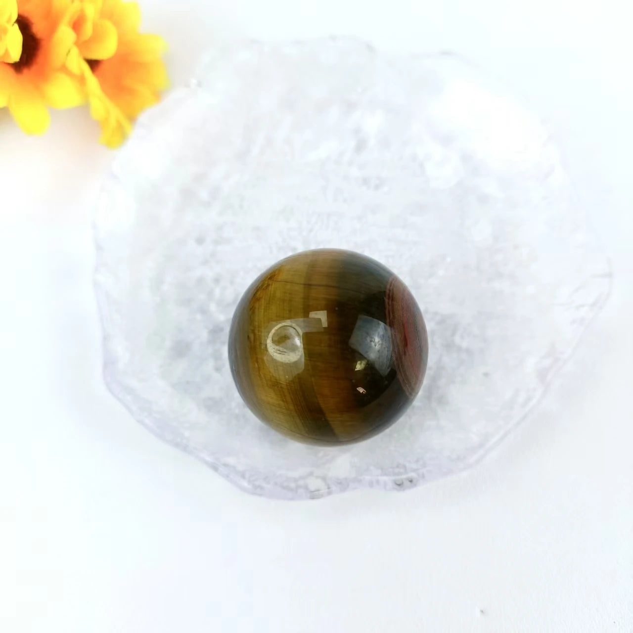 Factory Price High Quality Stone Natural Energy Mixed Material Sphere for Meditation or Spiritual Healing