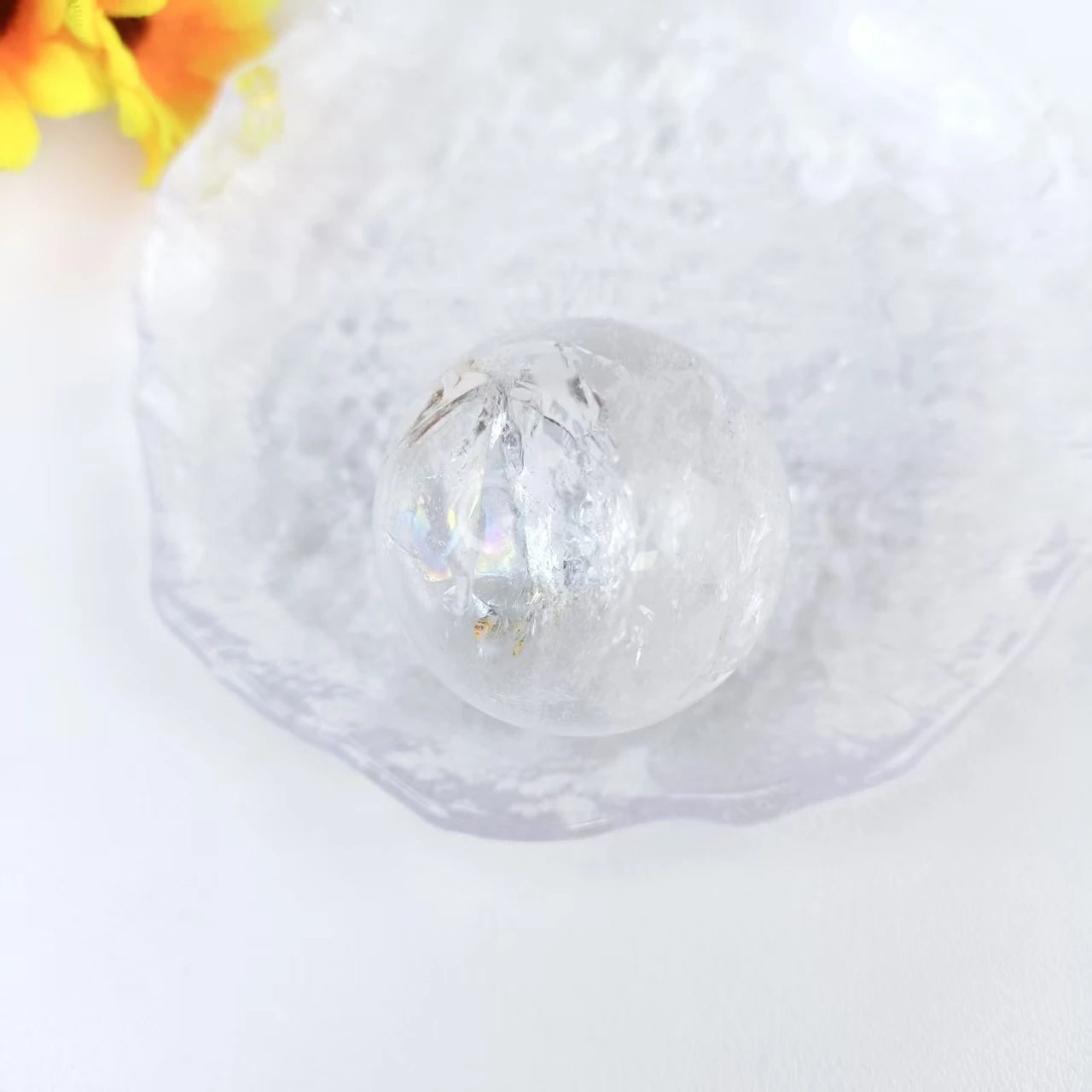 Factory Price High Quality Stone Natural Energy Mixed Material Sphere for Meditation or Spiritual Healing