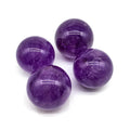 Wholesale Natural Crystal Purple Amethyst Sphere Big Size Polished Crystal 6cm Dark Amethyst Balls for Fengshui Decoration