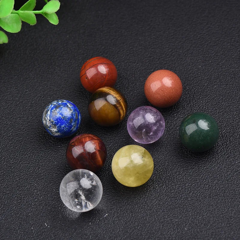 Natural Amethyst Crystal Healing Stone Geode Amethyst Ball Mineral Specimen Original Quartz Gift Decorative Crystal Ball