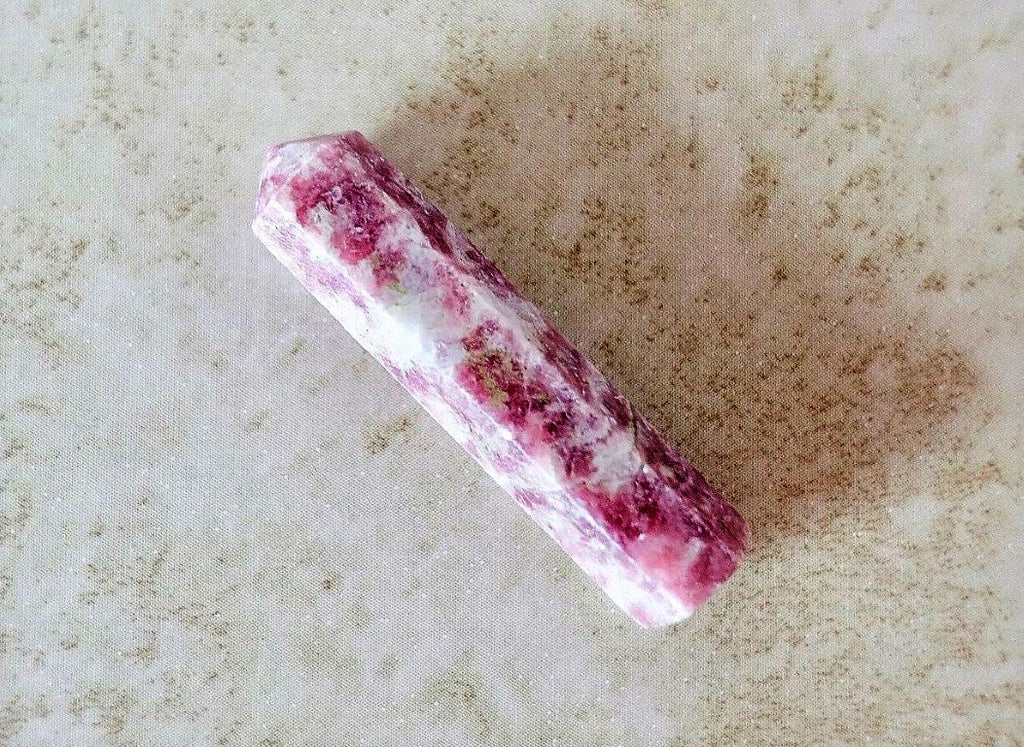 Lepidolite Obelisk Crystal Gem Single Terminated Healing Wand