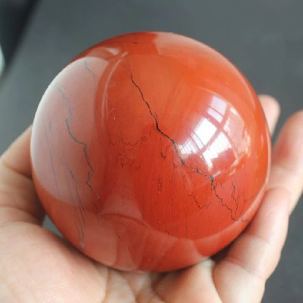 1.57-2.76-inch Natural Crystal Ball Tiger Eye Amethyst Powder Crystal Polished Stone Ball Reiki Healing Divination Gift