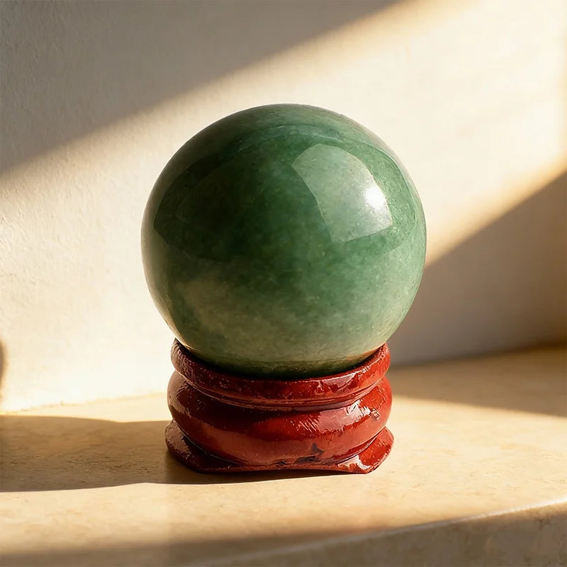 1Pc 2.8-3.3cm Natural Crystal Stone Sphere Hand Polished Mineral Specimen Ball Home Bedroom Decor Ornament Gift