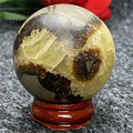 Natural Crystal Monstera Energy Ball  Mineral Aura Room Decor Decoration  Gift Items