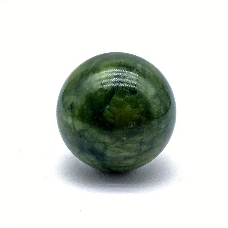 1pc Natural Xiuyan Stone Sphere, First Choice for Ball Collectors, Home Ornaments, Interior Decorative Stones